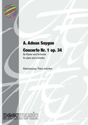Concerto no.1 op.34 for piano and orchestra piano reduction 2 pianos