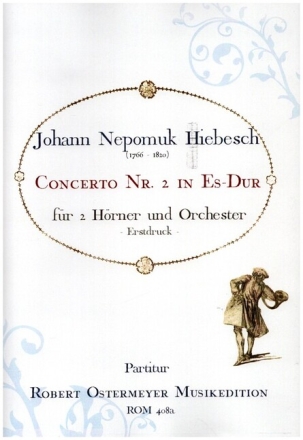 Concerto Nr.2 Es-Dur f�r 2 H�rner und Orchester Partitur