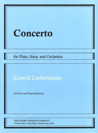 Concerto op.48 for flute, harp and orchestra, solo parts and piano reduction