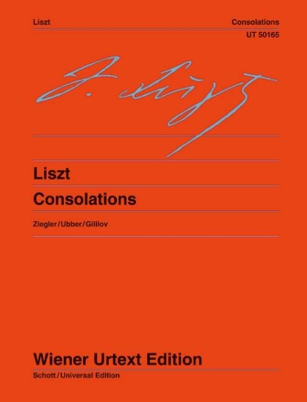 Consolations f�r Klavier