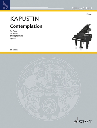 Contemplation op.47 f�r Klavier