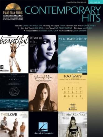 Contemporary Hits Vol.19 (+CD): songbook piano/vocal/guitar