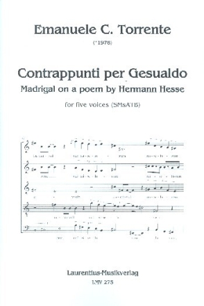 Contrappunti per Gesualdo f�r 5 Stimmen a cappella
