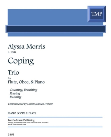 Coping for flute, oboe and piano piano score and parts
