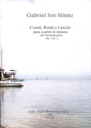 Coral, rondo y canci�n op.1,2 f�r3 Klarinetten und Bassklarinette Partitur und Stimmen