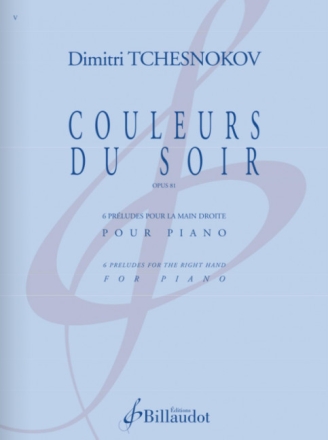 Couleurs du Soir op.81 pour piano