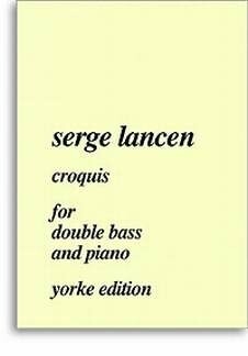 Croquis for double bass and piano