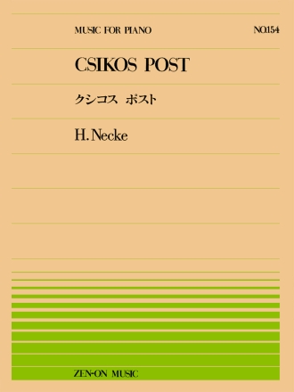 Csikos Post Galopp f�r Klavier