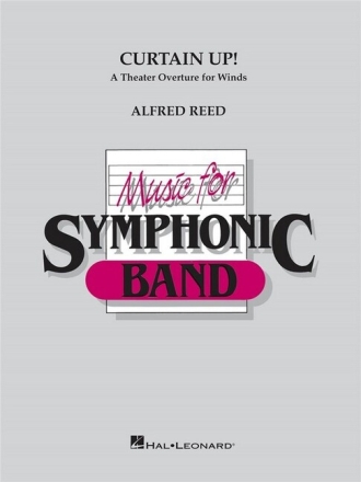 Curtain Up! for concert band score and parts