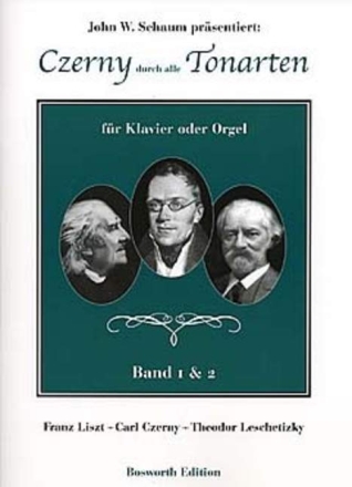 Czerny durch alle Tonarten Band 1+2 f�r Klavier (Orgel)