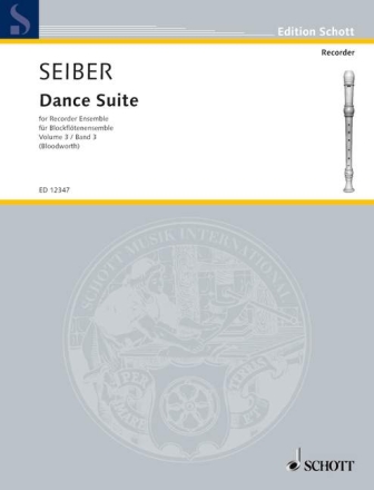 Dance Suite vol.3 for recorder ensemble (SATB)