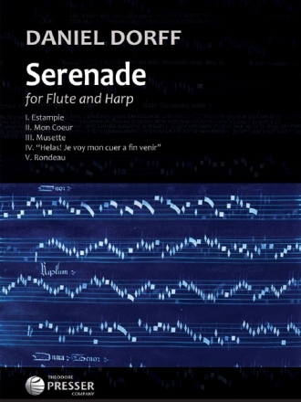 Daniel Dorff Serenade For Flute And Harp Fl�te und Harfe Partitur und Stimmen