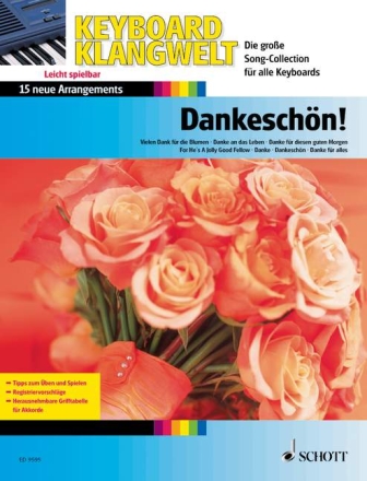 Dankesch�n - 15 neue Arrangements f�r Keyboard