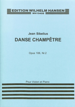Danse champ�tre op.106,2 f�r Violine und Klavier