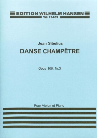 Danse champ�tre op.106,3 f�r Violine und Klavier