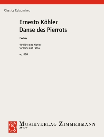 Danse des pierrots op.88,4 f�r Fl�te und Klavier