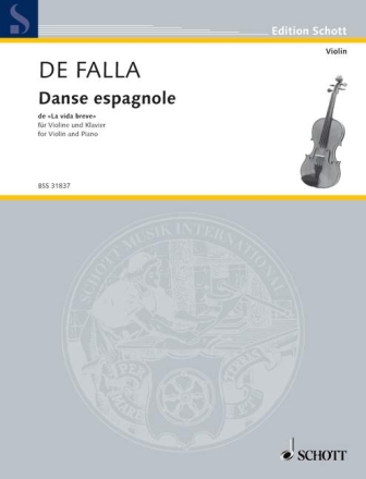 Danse espagnole aus La vida breve f�r Violine und Klavier