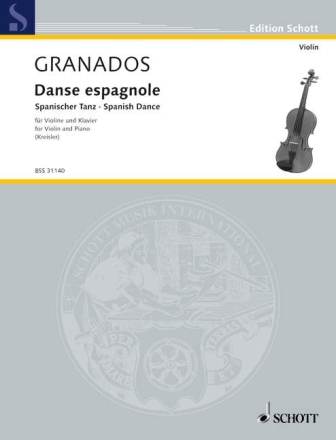 Danse espagnole Nr. 8 f�r Violine und Klavier