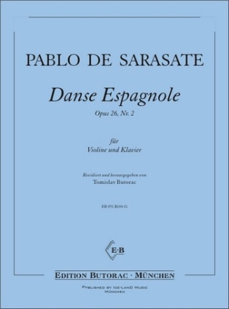 Danse Espagnole op.26/2 f�r Violine und Klavier