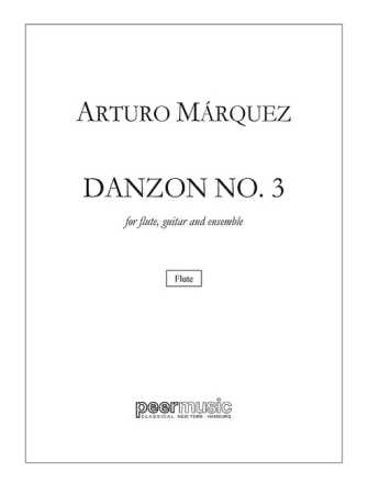 Danzon No.3 for flute, guitar and ensemble flute part