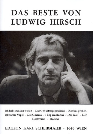 Das Beste von Ludwig Hirsch: Album Nr.2 f�r Gesang und Klavier