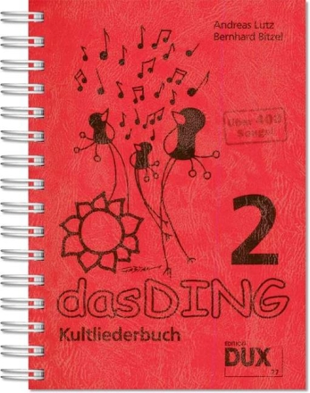 Das Ding Band 2 Kultliederbuch  Songbook mit Texten und Akkordsymbolen