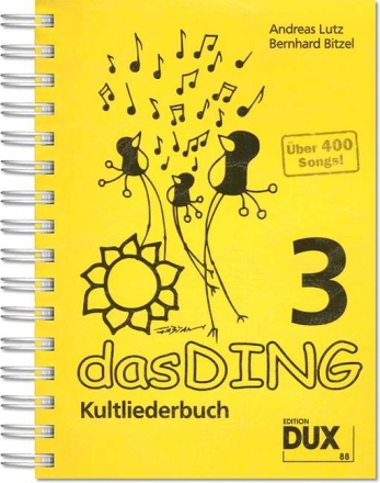 Das Ding Band 3 Kultliederbuch mit Texten und Akkordsymbolen