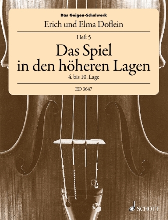 Das Geigen-Schulwerk Band 5 f�r Violine