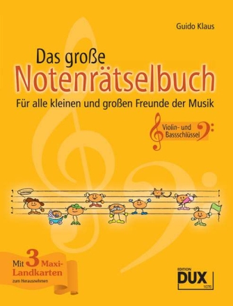 Das gro�e Notenr�tselbuch (Violinschl�ssel und Bassschl�ssel)