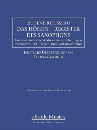 Das H�hen-Register des Saxophons (dt) 