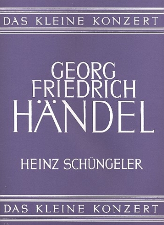 Das kleine Konzert Georg Friedrich H�ndel