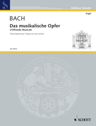 Das musikalische Opfer f�r Orgel