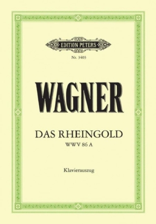 Das Rheingold  Klavierauszug