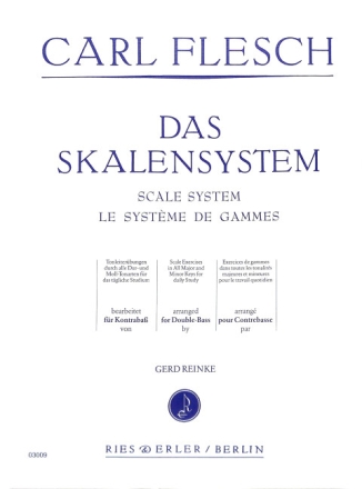Das Skalensystem f�r Kontraba�