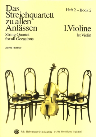 Das Streichquartett zu allen Anl�ssen Band 2 Streichquartett Violine 1