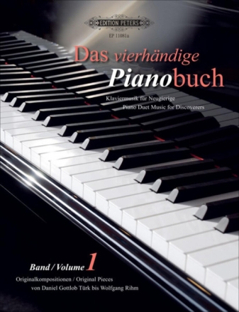 Das vierh�ndige Pianobuch Band 1 f�r Klavier zu 4 H�nden Spielpartitur