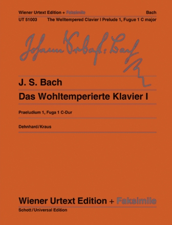 Das wohltemperierte Klavier 1 Pr�ludium und Fuge 1 C-Dur