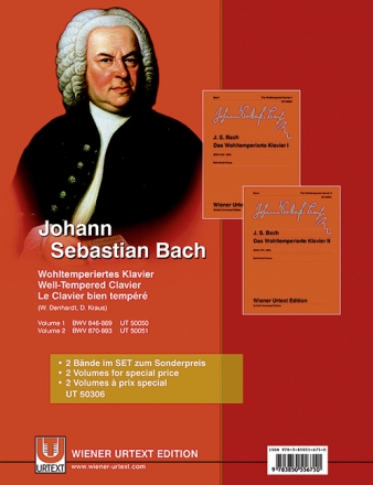 Das wohltemperierte Klavier (2 B�nde)