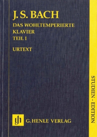 Das Wohltemperierte Klavier Teil 1  Studienpartitur