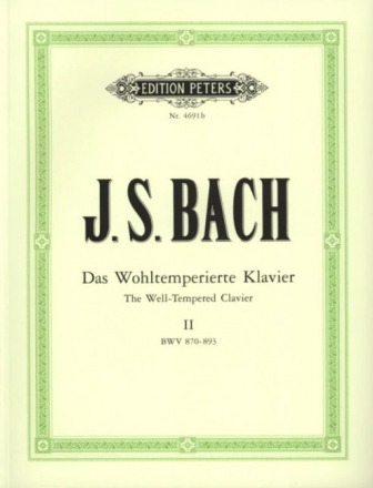 Das Wohltemperierte Klavier - Teil 2
