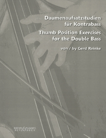Daumenaufsatzstudien f�r Kontrabass