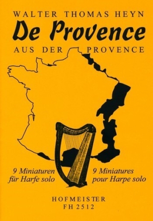 De Provence Miniaturen f�r Harfe