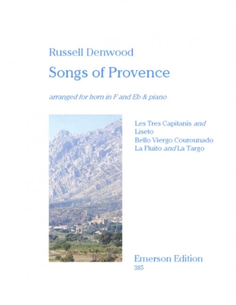 Denwood, Songs Of Provence (F/Es) Horn und Klavier buch