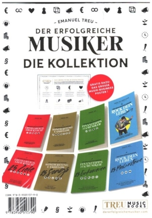 Der erfolgreiche Musiker - Die Kollektion (+Musikbusinessposter)  SET