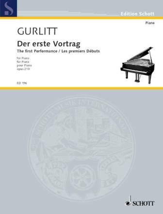 Der erste Vortrag op. 210 f�r Klavier