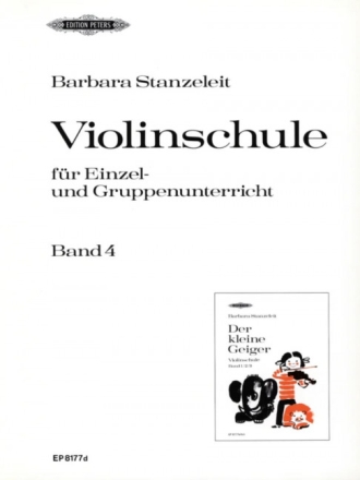 Der kleine Geiger Band 4 f�r die Fr�herziehung im Einzel- und Gruppenunterricht
