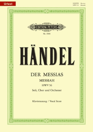 Der Messias HWV56 f�r Soli, Chor und Orchester Klavierauszug (dt/en, broschiert)