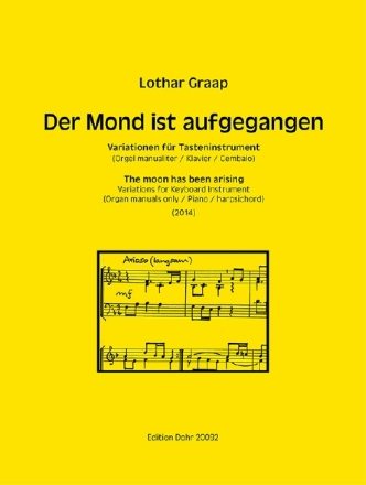Der Mond ist aufgegangen - Variationen f�r Klavier (Orgel/Cembalo)