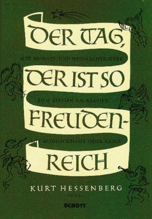Der Tag der ist so freudenreich f�r Gesang, Blockfl�te und Klavier Partitur