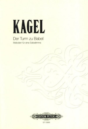 Der Turm zu Babel f�r Gesang solo